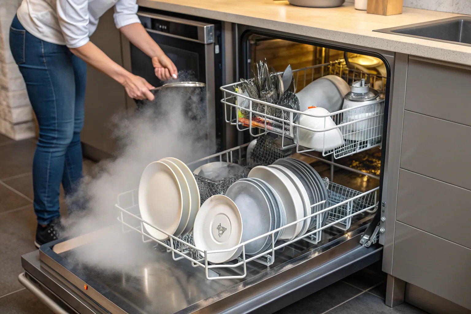 نکات شستن ظروف پخت و پز در ماشین ظرفشویی