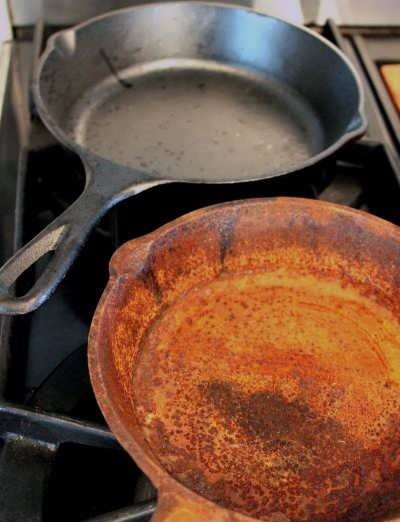 راه های جلوگیری از زنگ زدن قابلمه چدنی